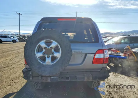 2001 Toyota Land Cruiser from USA, damaged, VIN JTEHT05J512007569